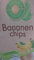 Clasen Bio Bananen Chips, Banane