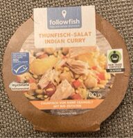 Thunfisch-Salat Indian Curry