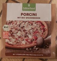 Porcini mit Bio-Weizenboden