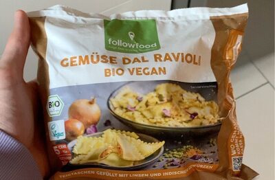 Gemüse dal Ravioli Bio Vegan