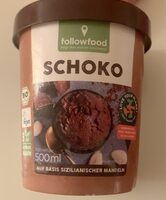 Bio-Eis Schoko auf Mandelbasis mit Kakao