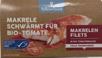 Makrelenfilets in Bio Tomatensauce