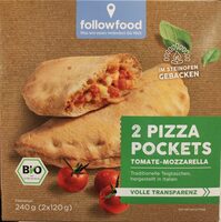 Pizza Pockets Tomate-Mozzarella
