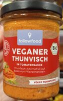 Veganer Thunvisch in Tomatensauce