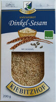 Knäckebrot Dinkel-Sesam