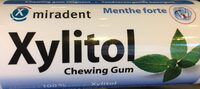 Xylitol Chewing Gum, Menthe forte