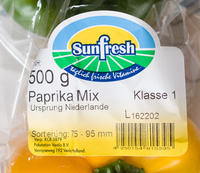 Paprika Mix Klasse 1