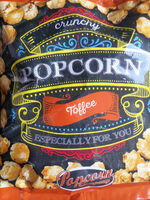 Crunchy Popcorn Toffee