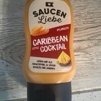 Pflanzliche Caribbean Cocktail Style Soße