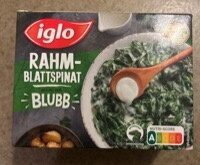 Rahm-Blattspinat
