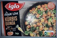 Iglo Kürbis Quinoa 4250241207782 Gemüsemischung mit Linsen und Quinoa, gewürzt, tiefgefroren