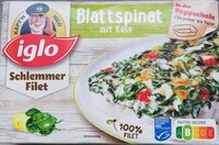 Schlemmer-Filet Blattspinat mit Käse