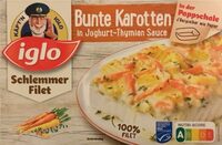 Schlemmer-Filet Bunte Karotten in Joghurt-Thymian Sauce