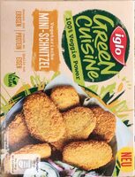 Vegetarische mini-Schnitzel