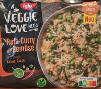 Reis-Curry mit Gemüse in cremiger Kokos-Sauce