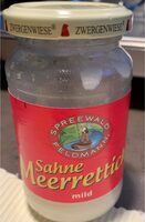 Sahne Meerrettich mild