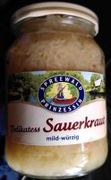 Delikatesse Sauerkraut mild-würzig