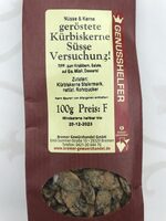 Geröstete Kürbiskerne - Süsse Versuchung