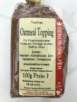 Oatmeal Topping