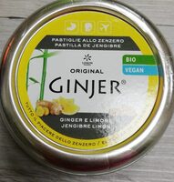 Pastilla de jengibre y limón