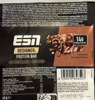 Hazelnut Nougat Designer Bar Proteinriegel