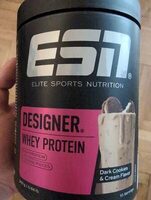 ESN DESIGNER Whey Protein Dark Cookies & Cream Flavor