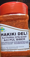 Blatt Paprika extra scharf leicht gemahlen
