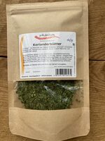Korianderblätter