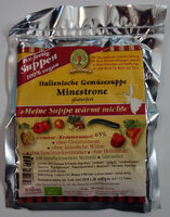 Italienische Gemüsesuppe Minestrone