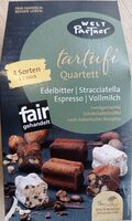Tartuffi Quartett Edelbitter Stracciatella Espresso Vollmilch