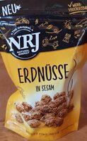 Erdnüsse in Sesam