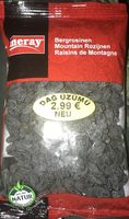 Raisins de montagne