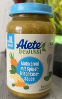 Makkaroni mit Spinat Frischkäsesoße