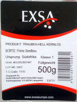 Trauben Hell Kernlos