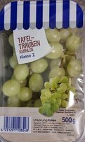 Tafel-Trauben hell kernlos