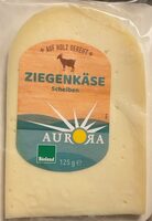 Ziegenkäse in Scheiben