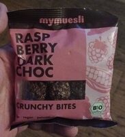 Raspberry Dark Choc Crunchy Bites