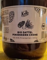 Bio Dattel Pinienkern creme