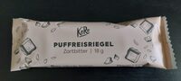 Puffreisriegel Zartbitter