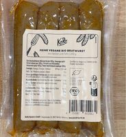 Saucisse vegan "bratwurst" bio