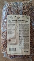 Crunchy bio granola mit Nüssen