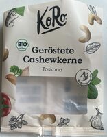 Geröstete Cashewkerne Toskana