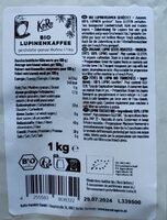 Café de Lupin bio en grains torréfiées