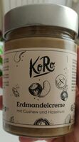 Crème de souchet aux noix de cajou et noisettes
