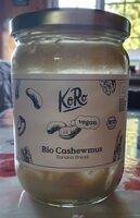 Purée de noix, noix de cajou torréfiées saveur Banana Bread