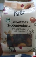 Geröstetes Studentenfutter