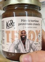 Pâte à tartiner protéinée vegan noisette-cacao x Teddy Riner