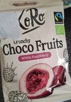 Crunchy choco fruits White raspberry