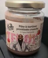 Pâte à tartiner protéines cajou framboise