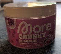 Chunky flavour rapsberry panna cotta